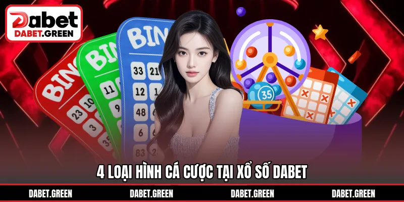 4 loại hình cá cược tại xổ số DABET